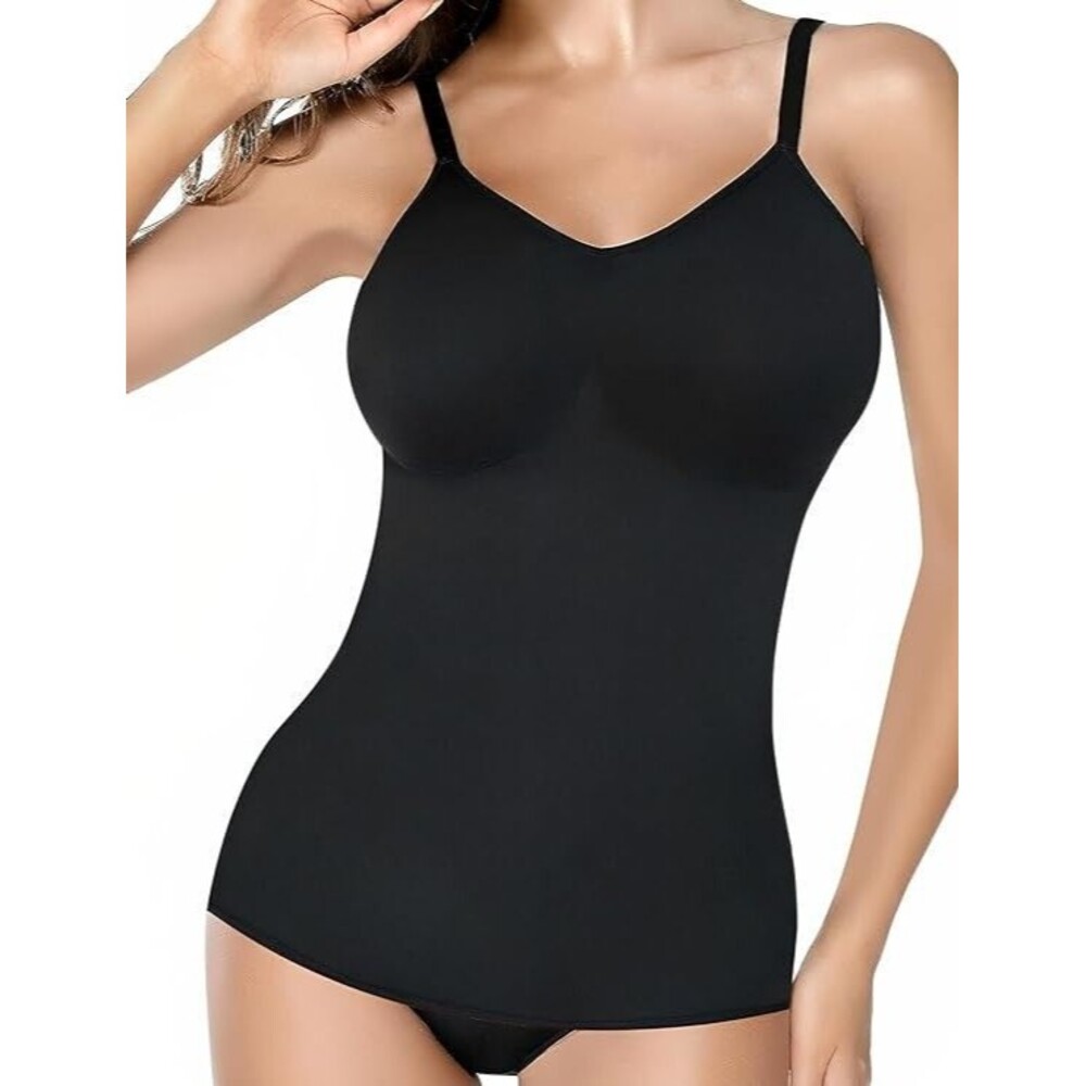 CHICFAN Plus Size Shapewear Tank Top for Women Tummy Control, Size: XL